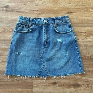 BDG denim skirt